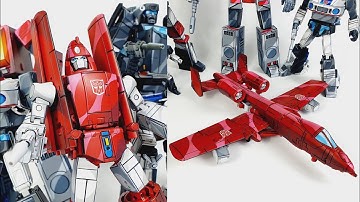 New transformers fans toys powerglide Cel shaded cartoon look customs action figure by lek customs