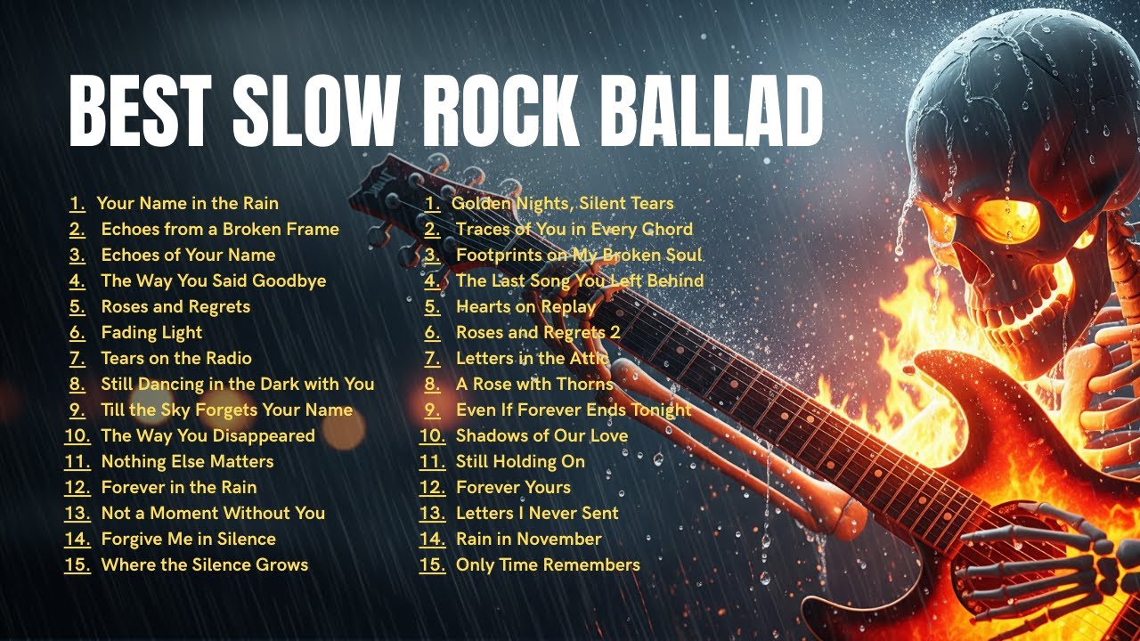 Ultimate Romantic Slow Rock Ballads | Classic Love Songs Full of Deep Feelings