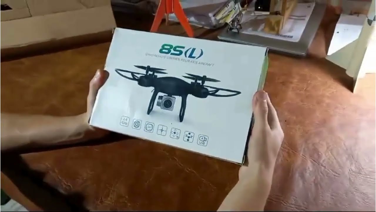 ビデオドローン Drone TXD - 8SL unboxing y vuelo - YouTube