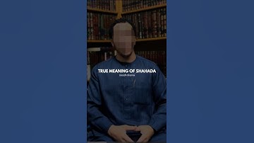True Meaning Of Shahada - Ustadh Shamsi #islam #muslim #shorts #foryou #quran #sunnah #deen #salafi