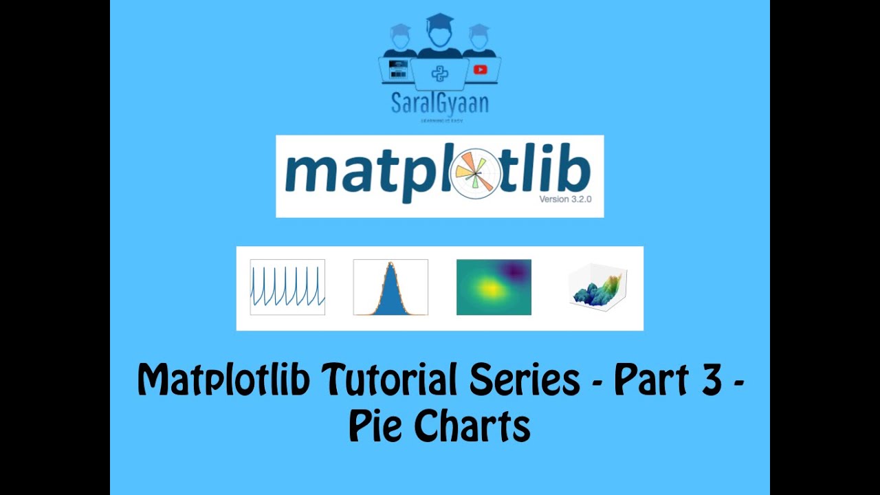 matplotlib tutorial pie charts part 3 data science chart excel multi line