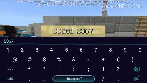 Minecraft - How To Make CC201 GE U18C Train Tutorial (OLD)