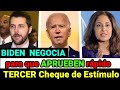 LO ÚLTIMO!!! BIDEN NEGOCIA para APROBAR pronto TERCER Cheque de Estímulo, Enero 27 | Howard Melgar