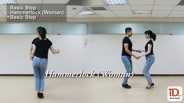 Beginner Bachata-Hammerlock (Woman)