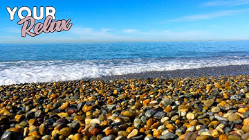 Нежный Шум Моря, Звуки Волн Для Сна и Релаксации. 3 Часа 4К Видео