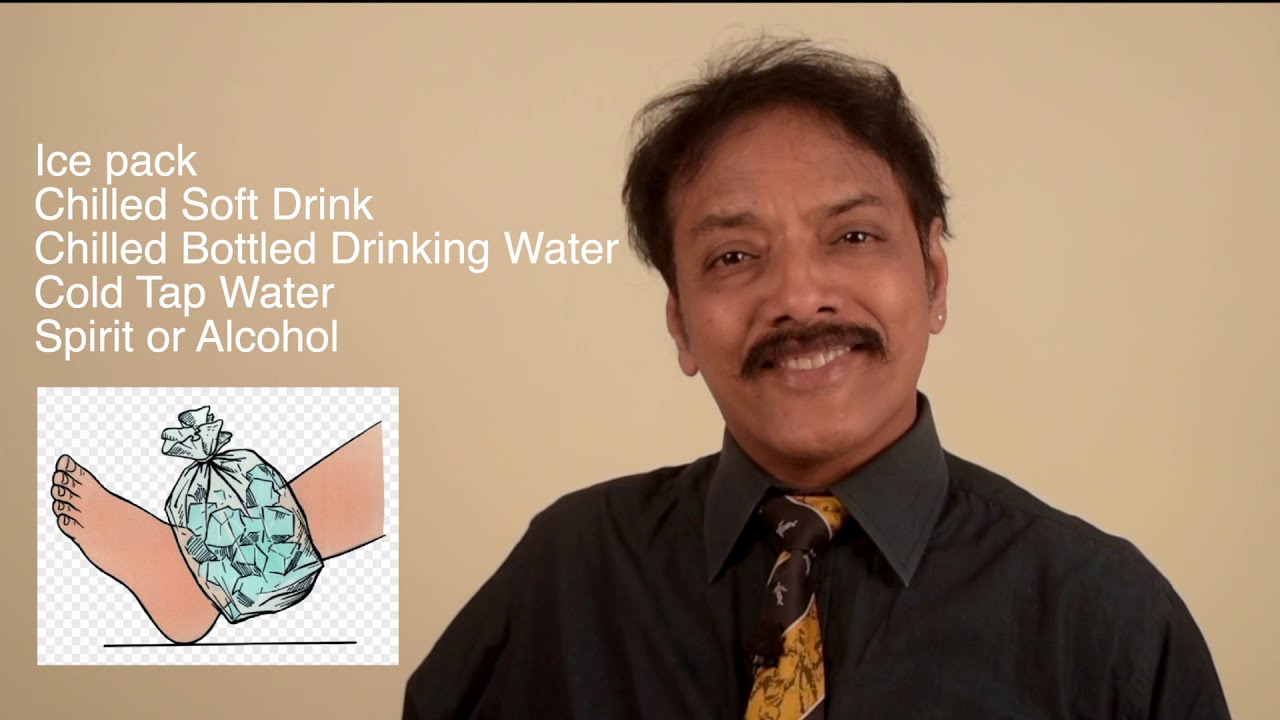 Sports Injuries I Cold Therapy for Sprains and Bruises I Dr S Bakhtiar