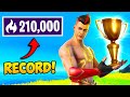 *WORLD RECORD* 210,000 ARENA POINTS!! - Fortnite Funny Fails and WTF Moments! #1147