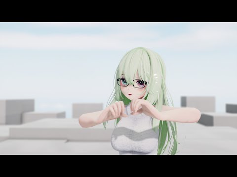 【MMD】おねがいダーリン Please, Darling -みどしえな(改変ここあ)VRchat