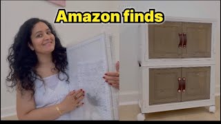 Amazing foldable cabinet for my living room from Amazon #amazon #amazonfinds #zenicham