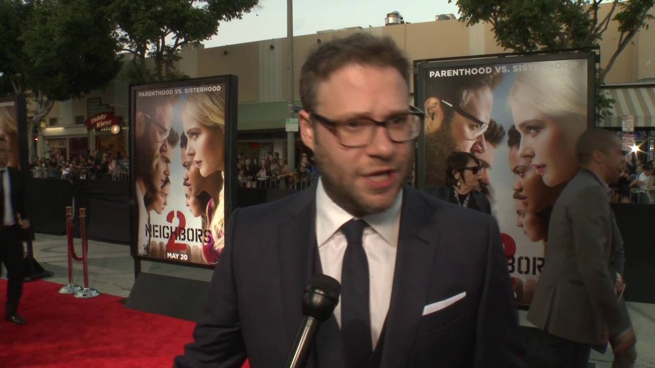 Neighbors 2: Seth Rogen "Mac Radner" Red Carpet Movie Premiere Interview | ScreenSlam