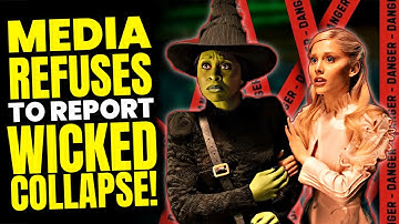 Wicked Is COLLAPSING at the Box Office BUT Hollywood Media REFUSES to Report It!