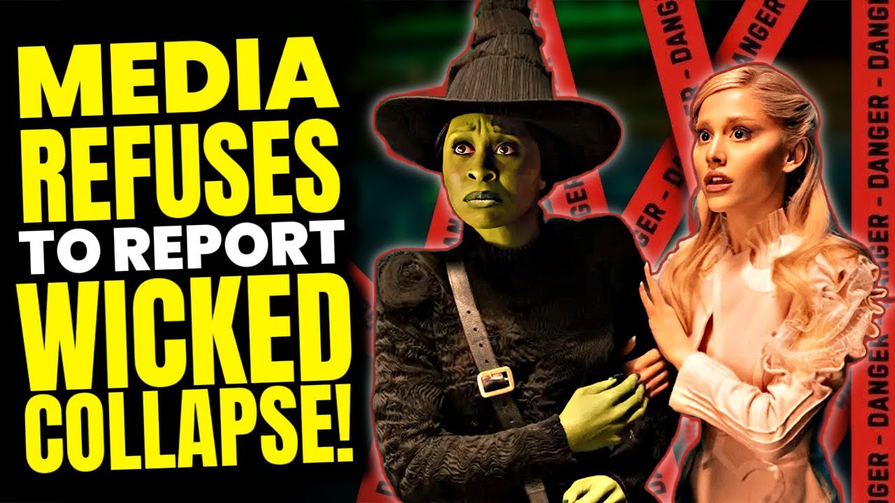 Wicked Is COLLAPSING at the Box Office BUT Hollywood Media REFUSES to Report It!