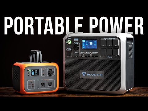 Portable Power Stations for EVERYTHING (Bluetti AC50S + AC200P)