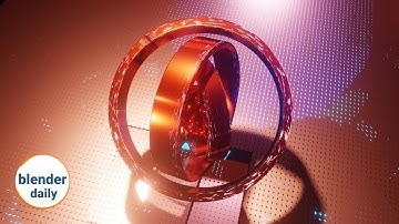 Project SciFi Reactor: The drone [8/9] | Blender Geonodes Daily, tip 102