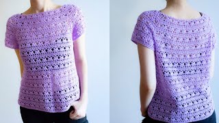 Super Easy Crochet Women Top Sweater Vest Pattern| New Crochet Sweater Pattern| Not full Tutorial