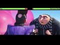 Despicable Me 3 (2017) Opening Scene with healthbars