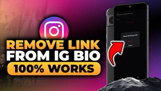 How To Remove Link From Instagram Bio (FAST &amp; EASY) | 100% WORKS | NO Yapping, To The Point!