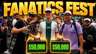 BUYING $100,000 COLLECTION of 1 PLAYER at FANATICS FEST