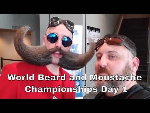 World Beard and Moustache Championships 2017 Day 1 before the competition