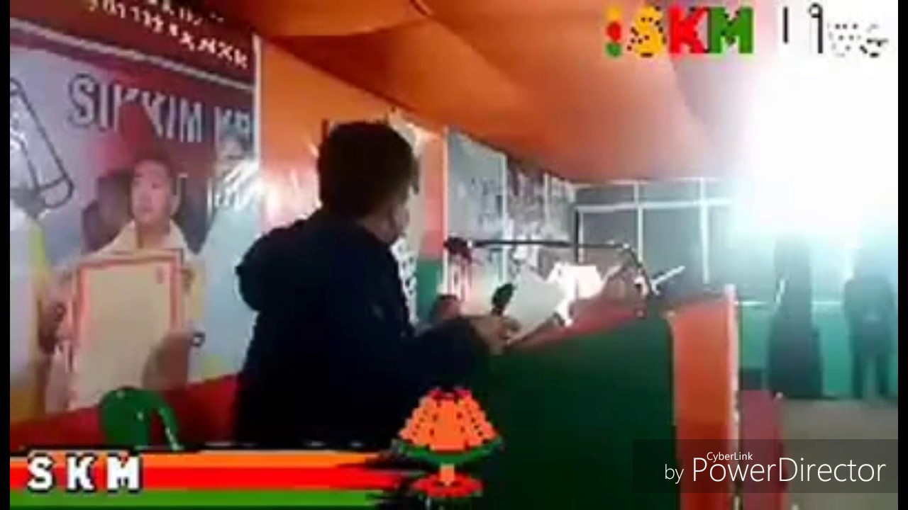 PS Goley esto bhanchan Pawan Chamling lai | skm sdf bjp goley chamling sikkim chief minister laten