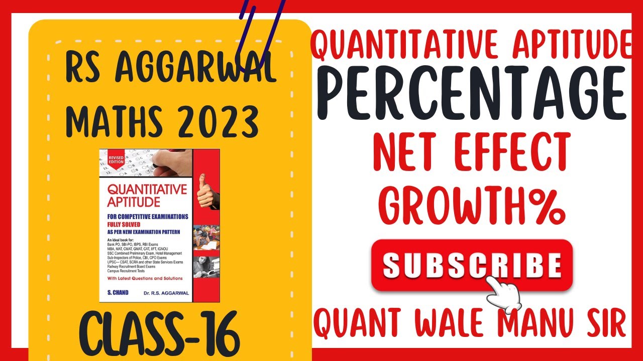CL 16 Growth And Net Effect RS Aggarwal Book 2023 Cl 16 growth and net effect rs aggarwal book 2023