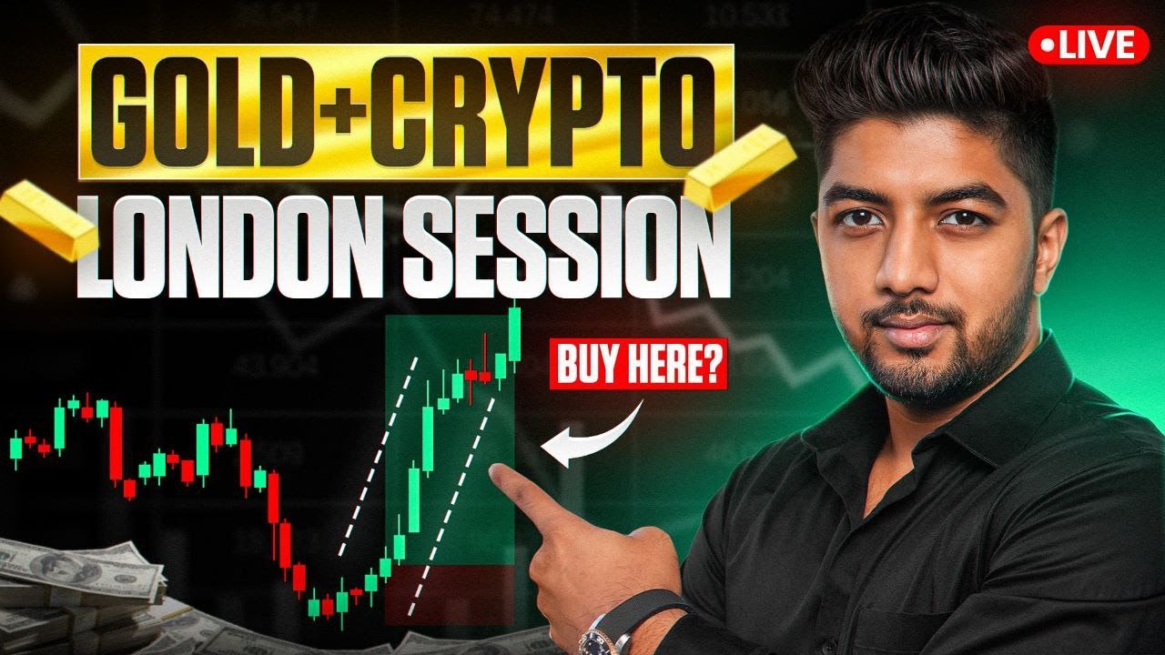 28 Jan | Live Market Analysis for Gold and Crypto | Hindi