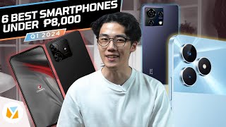 6 of the Best phones available in Q1 2024 under PHP 8K