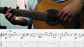 madera negra tab-[niño josele tangos ] guitar tutorial