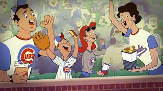 2Tall Animation | Cubs Out To The Ballpark