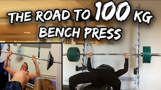 MY FIRST EVER 100 KG BENCH PRESS (MOTIVATION VIDEO #4)