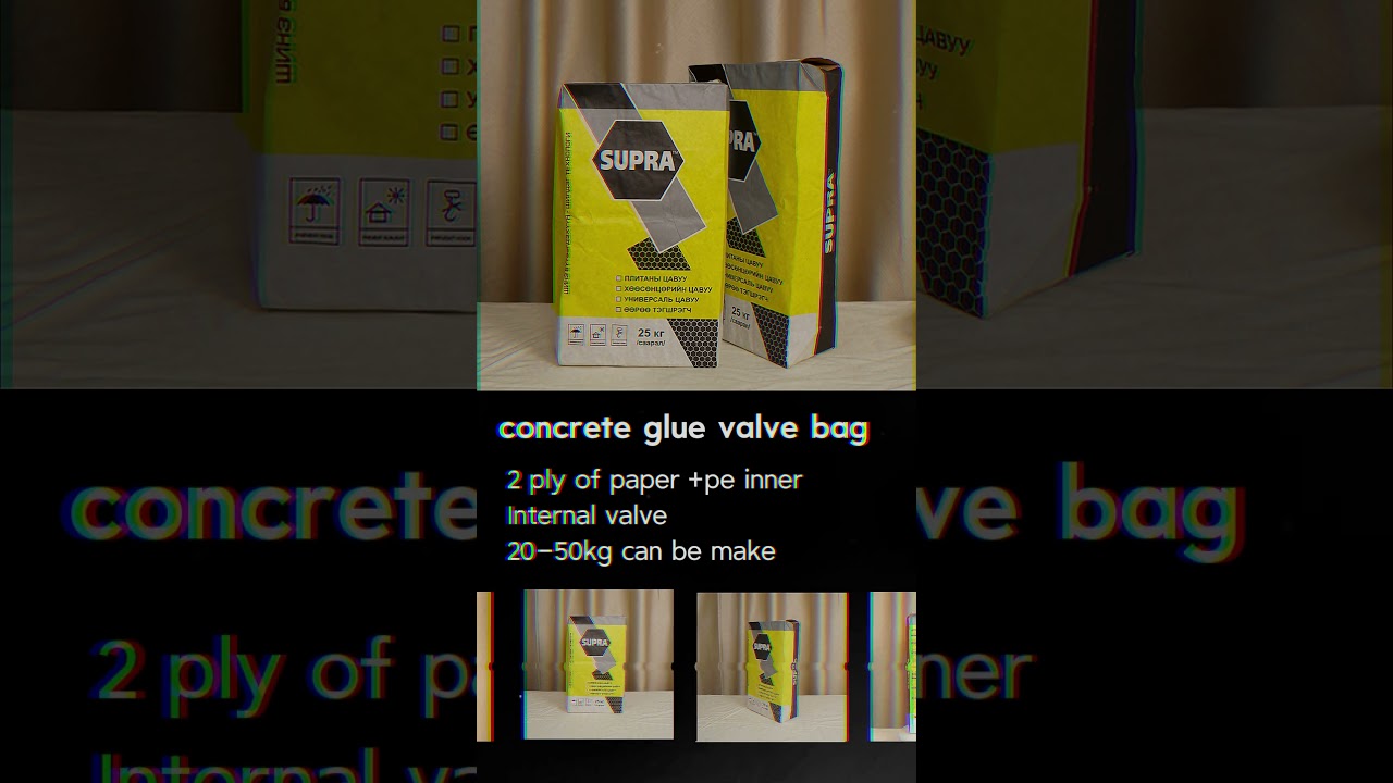 20kg to 50kg Paper Valve Bags