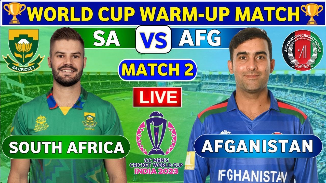 🔴Live SA Vs AFG Live