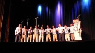 UNC Clef Hangers singing 