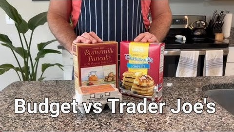 $1 Pancake Mix! Is There Really A Better One? Aldi vs Trader Joe