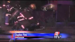 Honeymoon destroyed by duplex fire