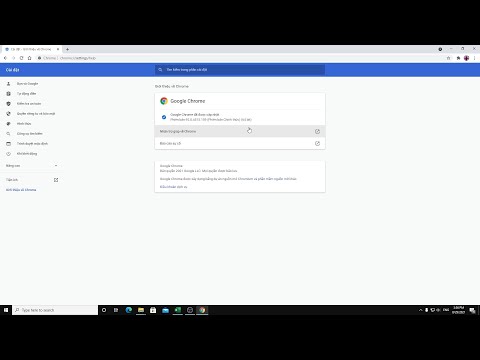Video Cách cập nhật chrome trên máy tính mới nhất - youtube