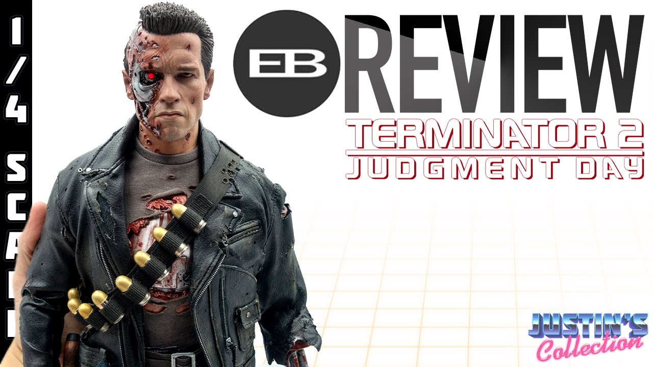 Enterbay 1/4 T-800 Terminator 2 Judgement Day Review - YouTube