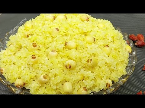Video Cách nấu Xôi Hạt Sen Nước Cốt Dừa vàng đẹp ngon bằng... - youtube