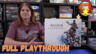 Assassins Creed Brotherhood of Venice Board Game Full Runthrough