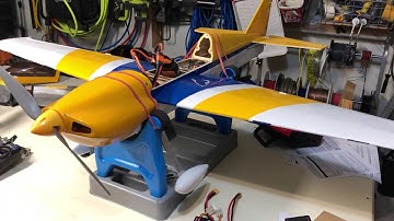 Spectrum smart telemetry setup in Value Hobby Screamer, Avian 80amp, G60, AR6610T, iX12