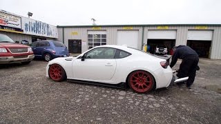 BRZ gets Custom Diffuser!