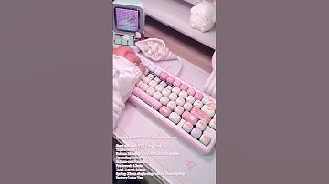 Some Monday Tippy taps featuring @UnikeysOfficial x BSUN Udon Linear Switches 🍜