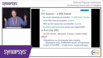 IBM’s Experience with IC Validator DRC Explorer to Achieve Fastest DRC Results | Synopsys