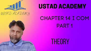 Sohail Afzal I Com Part 1, Chapter 14, Theory