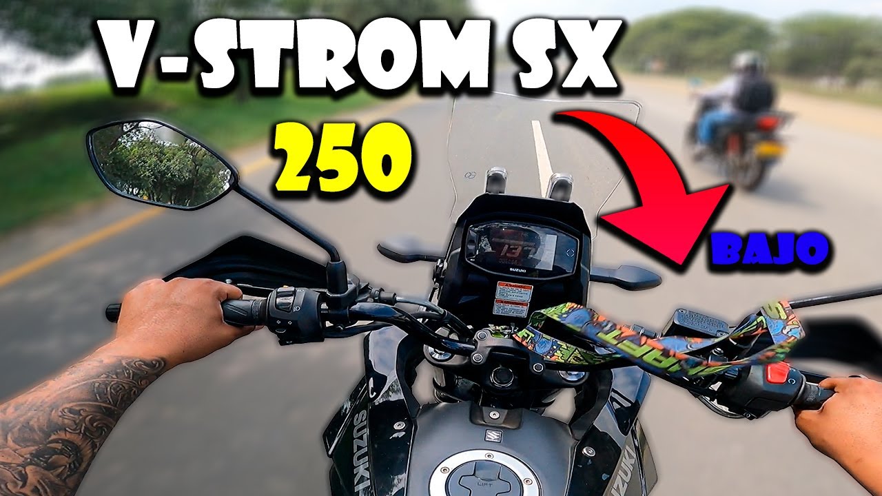 Suzuki Vstrom Sx 250 ¿Exelente para Viajar?