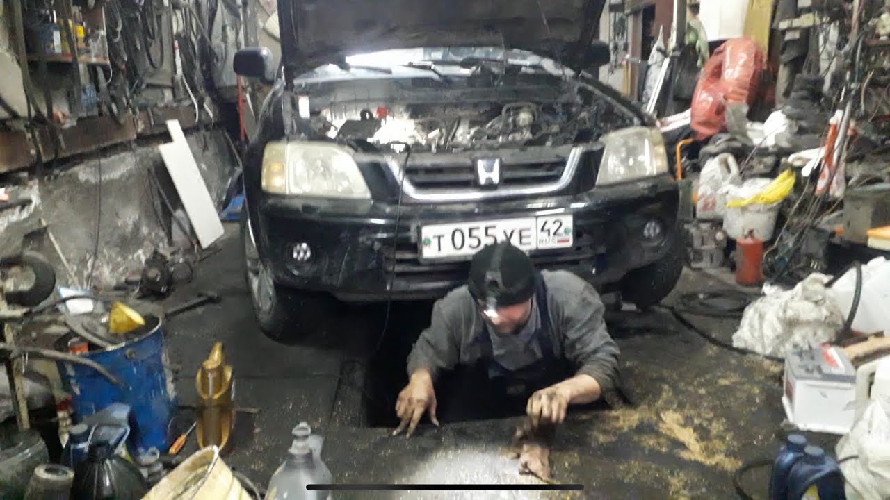 Хонда црв замена прокладки гбц - YouTube