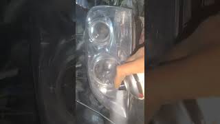 افضل طريقة تلميع انوار السيارات#كيا لوتشي يسار#اشترك-لايك-فعل الجرس#How to repair car headlight