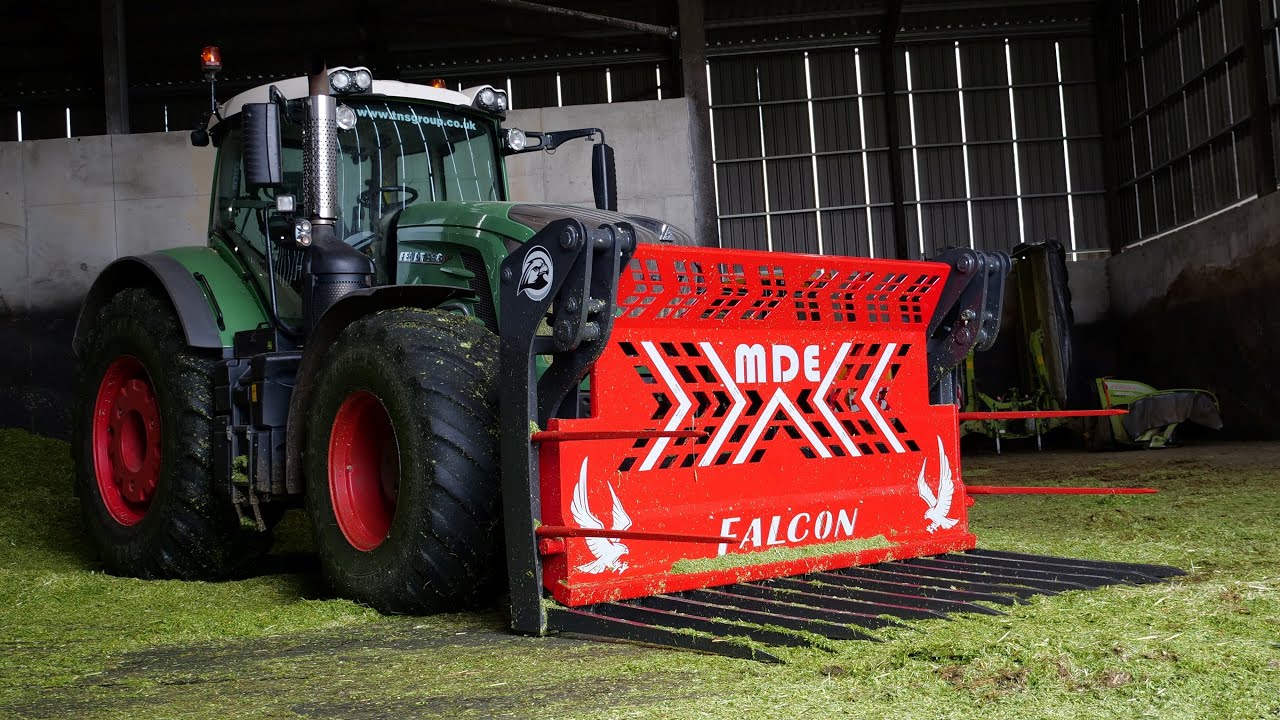 MDE Falcon Push Off Grass Fork Working On Indoor Pit