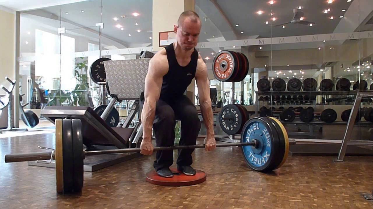 deficit deadlift, deadlift off blocks, hookgrip... YouTube