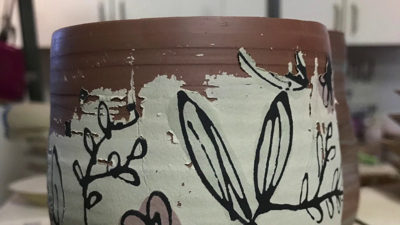 tutorial-for-clay-transfer-process-with-newsprint-paper-youtube